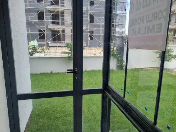 ÇORLU| EVEREST LİFE 1 SİTESİNDE KİRALIK SIFIR 1+1 BAHÇE KATI DAİRE fotoğraf 9