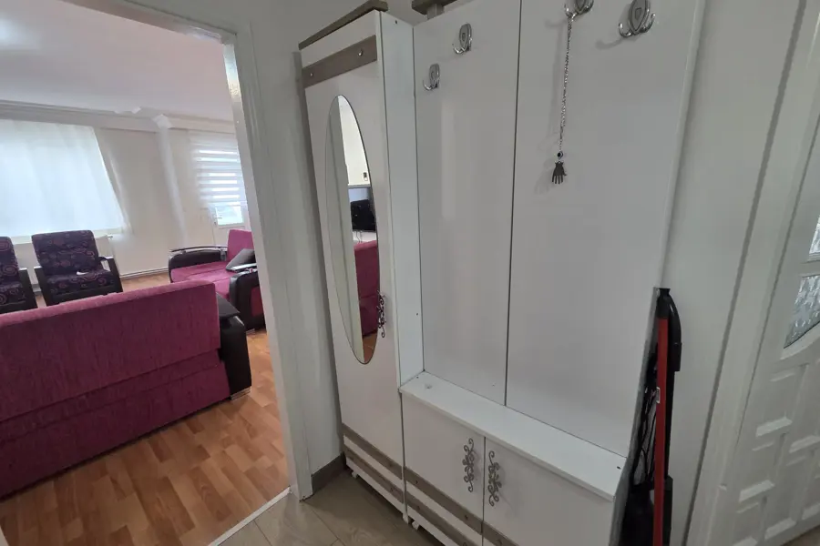 MUHİTTİN MAH EŞYALI KİRALIK DAİRE 3+1 fotoğraf 12
